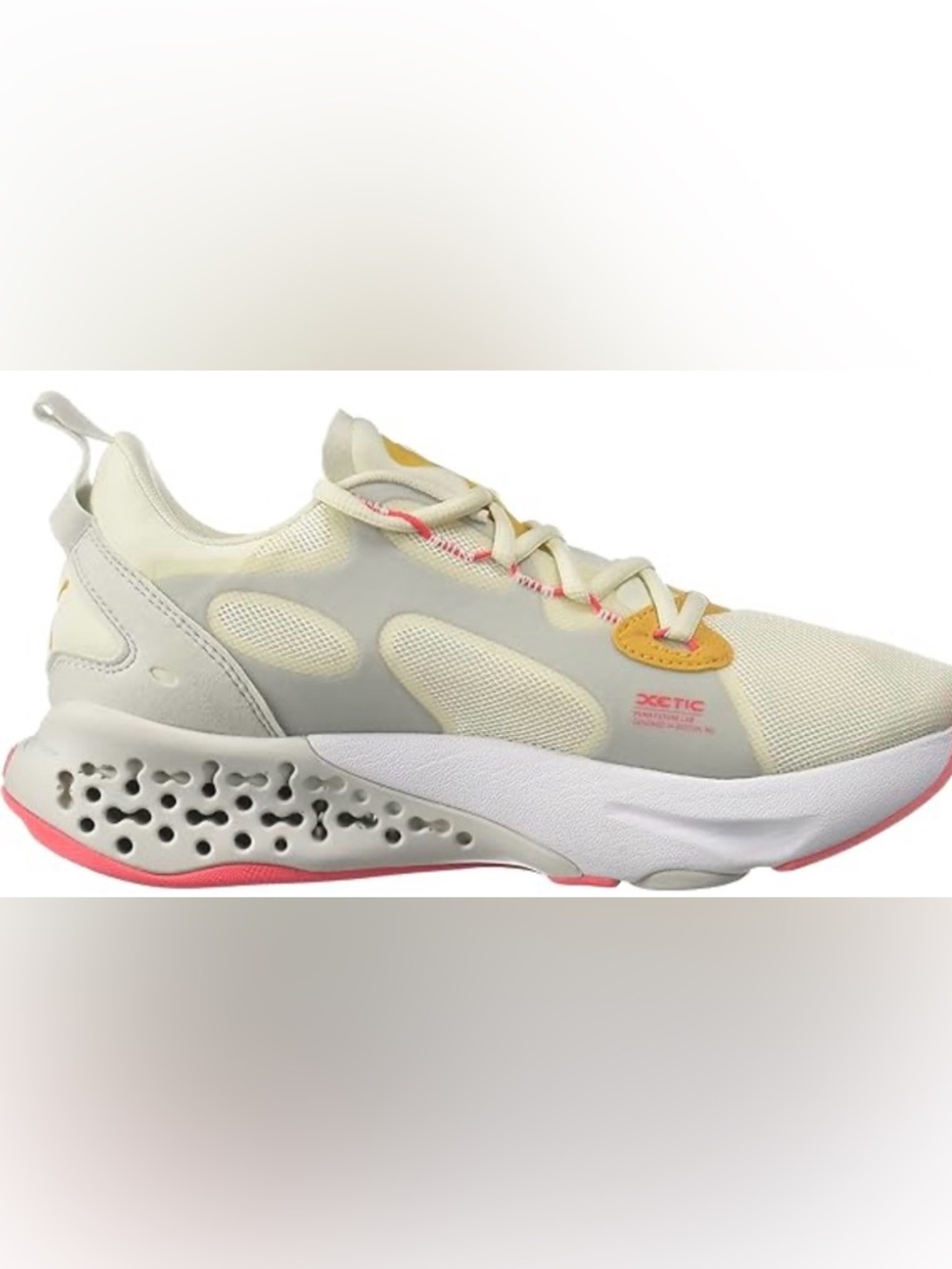 Puma Xetic Women’s Cream and Pink Active Sneakers Sz 6 US - Picture 2 of 15